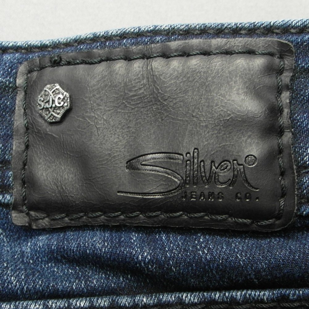 Womens SILVER JEANS AIKO MID SKINNY W28 L31 WOW!